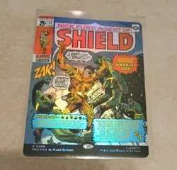 Nick Fury, Agent of S.H.I.E.L.D. Borderless FOIL (0389) MSH MTG MINT 🔥🔥🔥 - Image 1