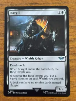 Nazgul - Lord of the Rings - MTG - 0333 - Image 1