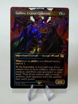 Golbez, Crystal Collector (Surge Foil, Borderless, FIN 540) - MTG Final Fantasy - Image 1