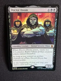 Marvel MtG, Doctor Doom Foil MSH 0095 Mythic - Image 1