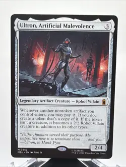 MTG - Ultron, Artificial Malevolence - Regular Mythic #252 - Marvel Super Heroes - Image 2