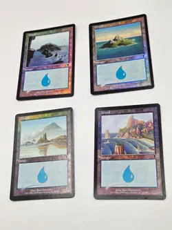 Mtg complete FOIL Island set Odessey - Image 1