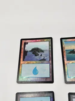 Mtg complete FOIL Island set Odessey - Image 3