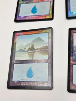 Mtg complete FOIL Island set Odessey - Image 5