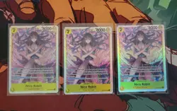 x3 One Piece TCG Nico Robin EB03-055 Heroines Edition SR - Image 1