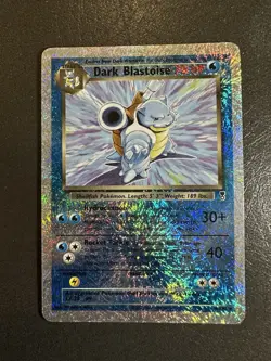 Pokemon Dark Blastoise 4/110 Legendary Collection Reverse Holo WOTC 2002 - Image 1
