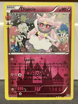 Diancie - Pokemon Generations Radiant Collection RC22/RC32 - Holo - Uncommon -NM - Image 1