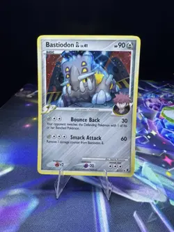 Bastiodon GL 2/111 Holo Rare Pokemon Card Rising Rivals 2009 - Image 3
