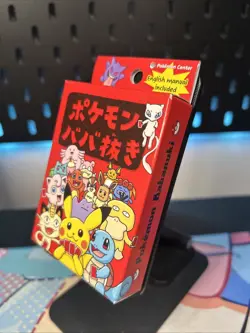 Pokemon Center Exclusive: Babanuki Old Maid Japanese Card Box Sealed Red Deck - Image 3