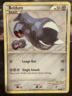 Beldum 43/90 Undaunted Regular Common Pokemon Card TCG English NM - Image 1