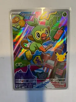 Grookey 052 Pokemon TCG First Partner Illustration Collection Series 2 Promo NM - Image 1