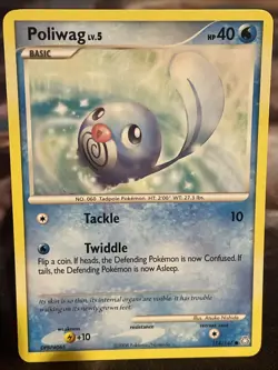 Pokemon TCG Poliwag 114/146 Legends Awakened Common card Normal Near Mint NM - Image 1