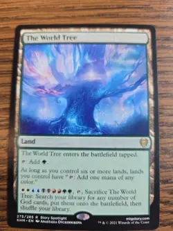 The World Tree Kaldheim Magic The Gathering 275/285 Near Mint - Image 1