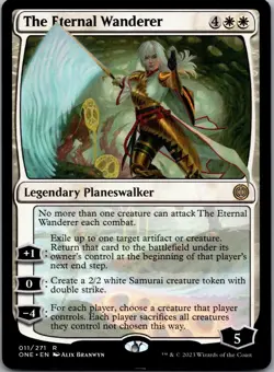 The Eternal Wanderer 11 Phyrexia: All Will Be One Magic: The Gathering LP - Image 1
