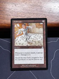 1x Caltrops Urza's Destiny MTG Magic the Gathering Uncommon Artifact - Image 1