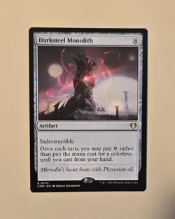 MTG Darksteel Monolith NM - Commander Masters Fast FREE Shipping! - Image 1