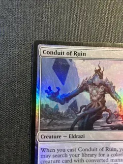 Magic: The Gathering Conduit of Ruin Rare Foil Creature Battle for Zendikar - Image 2