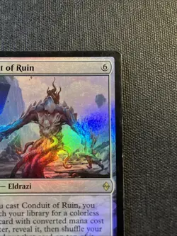 Magic: The Gathering Conduit of Ruin Rare Foil Creature Battle for Zendikar - Image 3