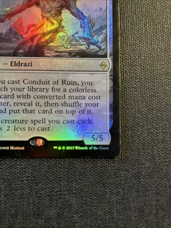 Magic: The Gathering Conduit of Ruin Rare Foil Creature Battle for Zendikar - Image 4