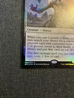 Magic: The Gathering Conduit of Ruin Rare Foil Creature Battle for Zendikar - Image 5