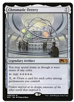 NM - Chromatic Orrery - Regular - MTG: Core Set 2021 (M21) - Free Shipping - Image 1