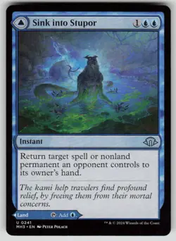 Sink into Stupor Uncommon Modern Horizons 3 241 MTG Near Mint 2024 - Image 1