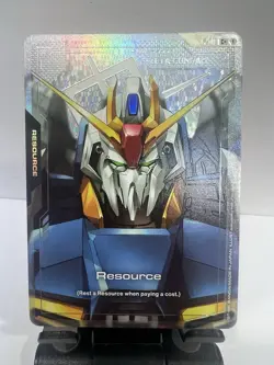 Zeta Gundam Resource Foil - R-018 - C+ Gundam TCG Card Game - Image 1