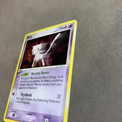 Mew 4/17 POP Series 4 Promo Pokemon Card Holo Foil Rare Used - Image 2