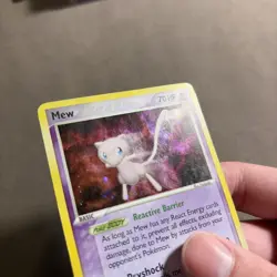 Mew 4/17 POP Series 4 Promo Pokemon Card Holo Foil Rare Used - Image 3
