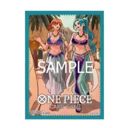US Seller: One Piece Card Game Store Exclusive Sleeve, Nami & Vivi - Image 1