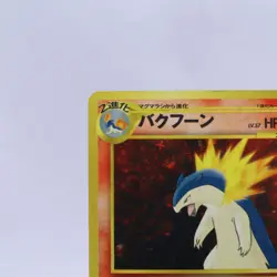 Typhlosion Meganium Feraligatr Neo Genesis Premium File Pokemon Card Japanese - Image 3
