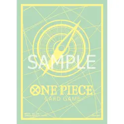 US Seller: One Piece Card Game Sleeve, Green/Yellow - Image 1