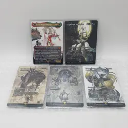 Magic The Gathering Final Fantasy Yoshitaka Amano / Nomura Showcase Card Lot MTG - Image 1