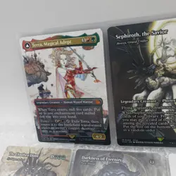 Magic The Gathering Final Fantasy Yoshitaka Amano / Nomura Showcase Card Lot MTG - Image 3