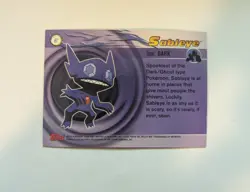 Sableye #67 - 2003 Topps Pokemon Advanced - Non-Holo - LP - Vintage Hoenn Card - Image 2