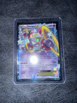 Pokemon TCG Hoopa EX Promo Holo XY85 XY English 2015 VERY RARE MINT - Image 1
