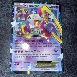Pokemon TCG Hoopa EX Promo Holo XY85 XY English 2015 VERY RARE MINT - Image 2