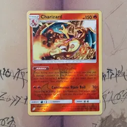 Charizard 14/181 Team Up Reverse Holo NM Pokemon Card English - Image 1