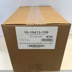 New Pokemon Mega Greninja EX Premium Collection ME04 Factory Sealed Case of 6 - Image 1
