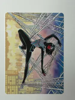 Silk, Web Weaver Art Card (/54) S Art Series: Marvel's Spider-Man 39 NM - Image 1