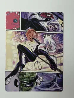 Black Cat, Cunning Thief Art Card S Art Series: Marvel's Spider-Man 44 NM - Image 1