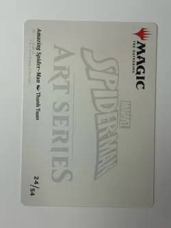 Amazing Spider-Man Art Card (/54) (Gold-Stamped Signature) S Art Series: Marvel' - Image 2