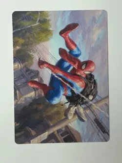 Spider-Man, Web-Slinger Art Card S Art Series: Marvel's Spider-Man 4 NM - Image 1
