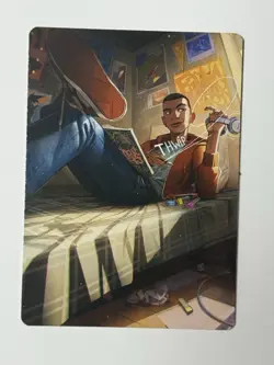 Miles Morales Art Card S Art Series: Marvel's Spider-Man 35 NM - Image 1