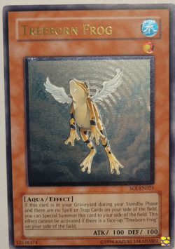 Treeborn Frog SOI-EN025 Ultimate Rare Yu-Gi-Oh! Shadow of Infinity LP Excellent - Image 1