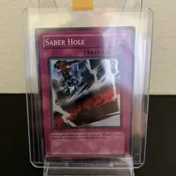 Saber Hole 1st Edition ABPF-EN073 Super Rare LP Light Play Yugioh FREE SHIPPING! - Image 1