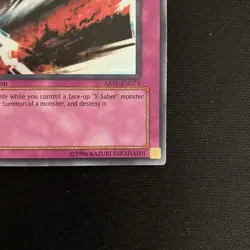 Saber Hole 1st Edition ABPF-EN073 Super Rare LP Light Play Yugioh FREE SHIPPING! - Image 5