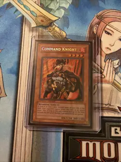 YuGiOh! CT1-EN003 Command Knight Limited Edition Secret Rare LP - Image 1