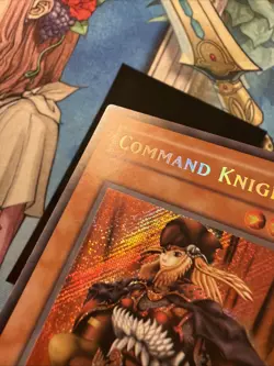 YuGiOh! CT1-EN003 Command Knight Limited Edition Secret Rare LP - Image 4