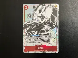 Bandai One Piece Card Game Jinbe ST01-005 Alternate Art gift collection set NM - Image 1